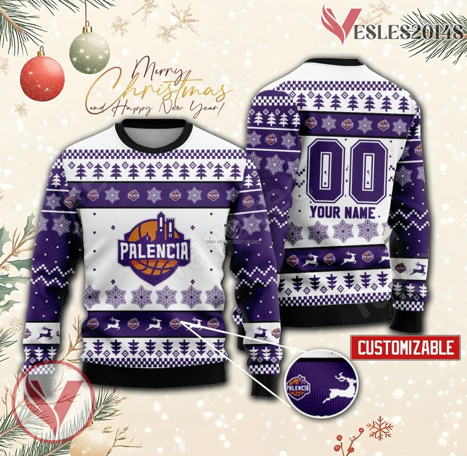 Palencia Custom Ugly Christmas Sweater, Unique Gift For Fans - Vesles2014s