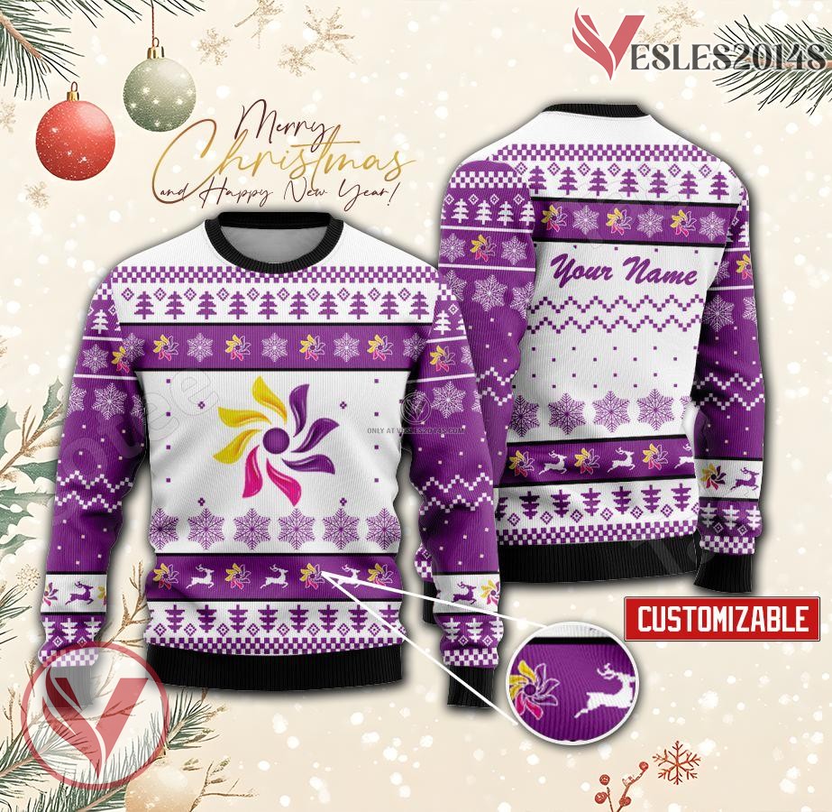Palm Beach Academy of Health & Beauty Custom Ugly Christmas Sweater, Unique Gift For Fans - Vesles2014s