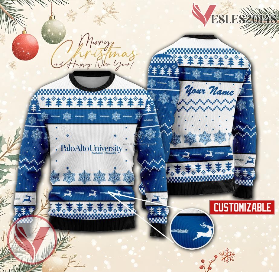 Palo Alto University Custom Ugly Christmas Sweater, Unique Gift For Fans - Vesles2014s