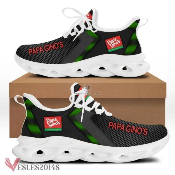 Papa Gino's Logo Custom Shoes, Best Running Shoes For Fans - Vesles2014S