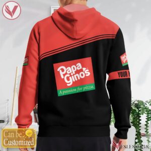 Papa Gino's Uniform Custom Clothes, Unique Gifts For Employee - Vesles2014s 3