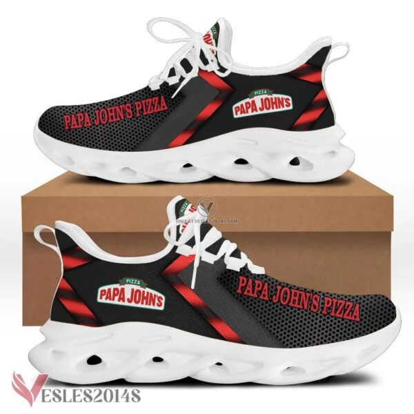 Papa John's Pizza Custom Shoes, Best Running Shoes For Fans - Vesles2014S 1