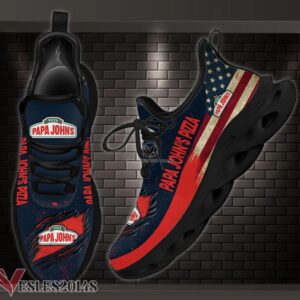 Papa John's Pizza Custom Shoes, Best Running Shoes For Fans - Vesles2014S