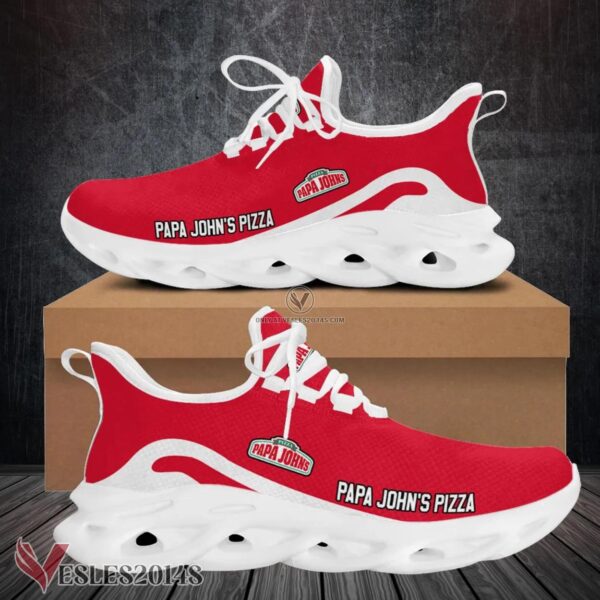 Papa John's Pizza Logo Custom Shoes, Best Running Shoes For Fans - Vesles2014S 1