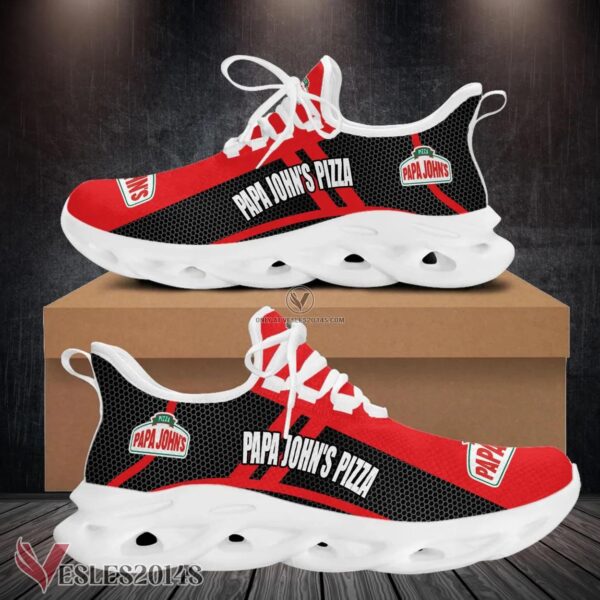 Papa John's Pizza Logo Custom Shoes Style 1, Best Running Shoes For Fans - Vesles2014S 1