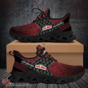 Papa John's Pizza Logo Custom Shoes Style 10, Best Running Shoes For Fans - Vesles2014S
