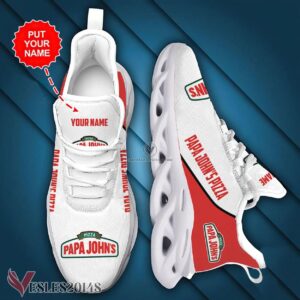 Papa John's Pizza Logo Custom Shoes Style 11, Best Running Shoes For Fans - Vesles2014S 1