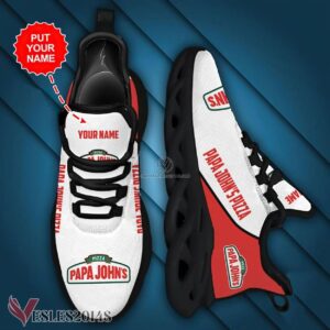 Papa John's Pizza Logo Custom Shoes Style 11, Best Running Shoes For Fans - Vesles2014S