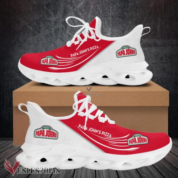 Papa John's Pizza Logo Custom Shoes Style 12, Best Running Shoes For Fans - Vesles2014S 1