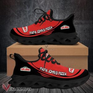 Papa John's Pizza Logo Custom Shoes Style 13, Best Running Shoes For Fans - Vesles2014S