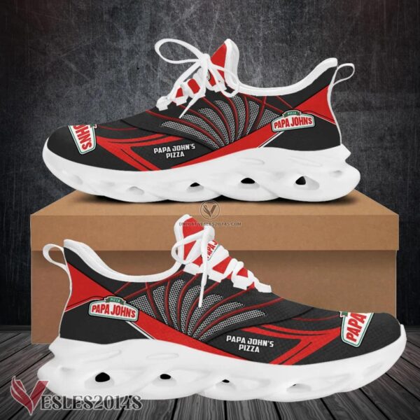 Papa John's Pizza Logo Custom Shoes Style 14, Best Running Shoes For Fans - Vesles2014S 1