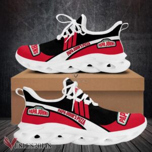 Papa John's Pizza Logo Custom Shoes Style 15, Best Running Shoes For Fans - Vesles2014S 1