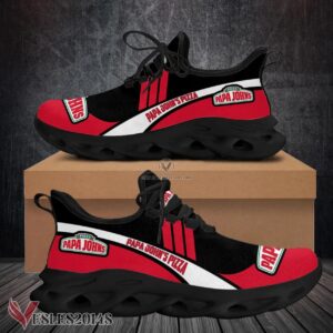 Papa John's Pizza Logo Custom Shoes Style 15, Best Running Shoes For Fans - Vesles2014S