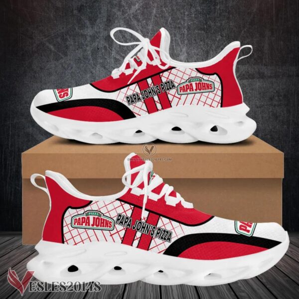 Papa John's Pizza Logo Custom Shoes Style 16, Best Running Shoes For Fans - Vesles2014S 1