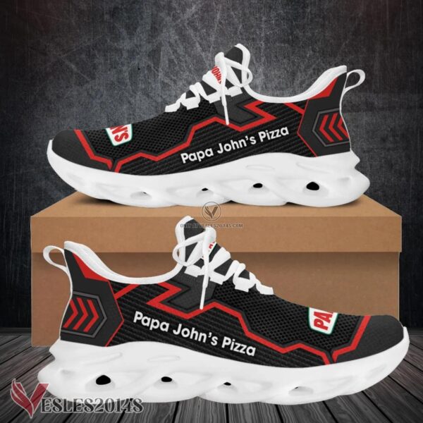 Papa John's Pizza Logo Custom Shoes Style 17, Best Running Shoes For Fans - Vesles2014S 1