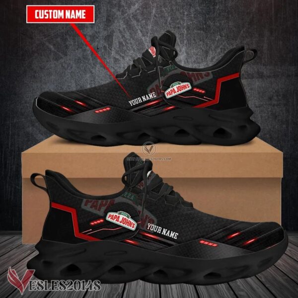 Papa John's Pizza Logo Custom Shoes Style 18, Best Running Shoes For Fans - Vesles2014S