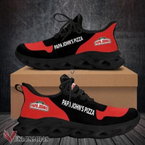 Papa John's Pizza Logo Custom Shoes Style 19, Best Running Shoes For Fans - Vesles2014S