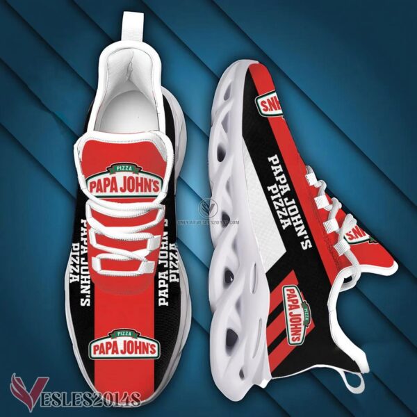 Papa John's Pizza Logo Custom Shoes Style 2, Best Running Shoes For Fans - Vesles2014S 1