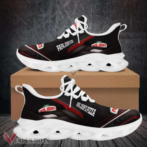 Papa John's Pizza Logo Custom Shoes Style 2, Best Running Shoes For Fans - Vesles2014S 1