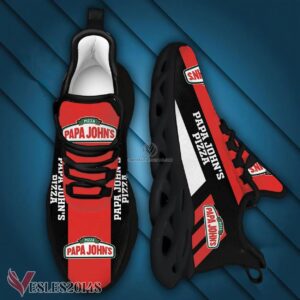 Papa John's Pizza Logo Custom Shoes Style 2, Best Running Shoes For Fans - Vesles2014S