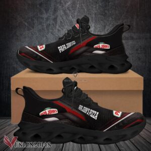 Papa John's Pizza Logo Custom Shoes Style 2, Best Running Shoes For Fans - Vesles2014S