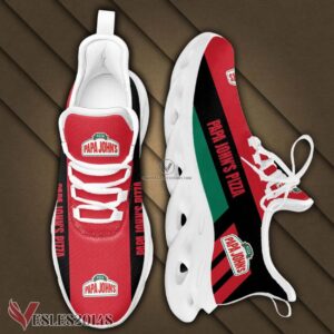 Papa John's Pizza Logo Custom Shoes Style 20, Best Running Shoes For Fans - Vesles2014S 1