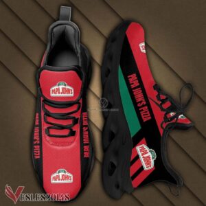 Papa John's Pizza Logo Custom Shoes Style 20, Best Running Shoes For Fans - Vesles2014S