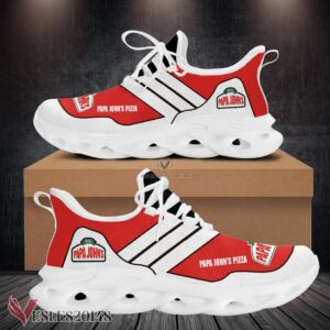 Papa John's Pizza Logo Custom Shoes Style 21, Best Running Shoes For Fans - Vesles2014S 1