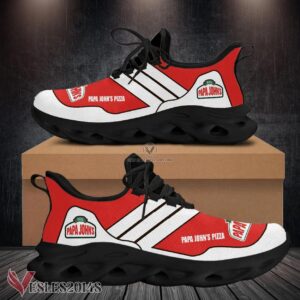 Papa John's Pizza Logo Custom Shoes Style 21, Best Running Shoes For Fans - Vesles2014S