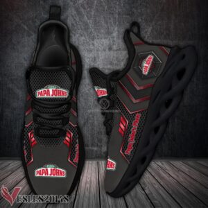 Papa John's Pizza Logo Custom Shoes Style 3, Best Running Shoes For Fans - Vesles2014S