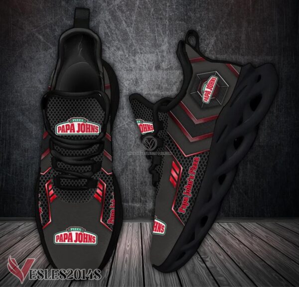 Papa John's Pizza Logo Custom Shoes Style 3, Best Running Shoes For Fans - Vesles2014S