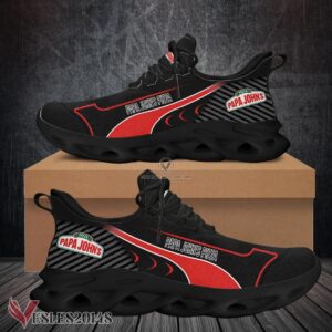 Papa John's Pizza Logo Custom Shoes Style 3, Best Running Shoes For Fans - Vesles2014S