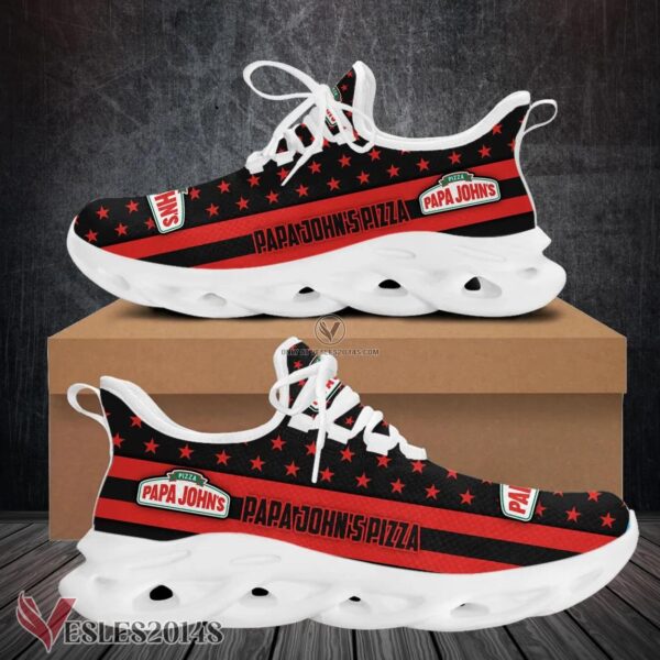 Papa John's Pizza Logo Custom Shoes Style 4, Best Running Shoes For Fans - Vesles2014S 1