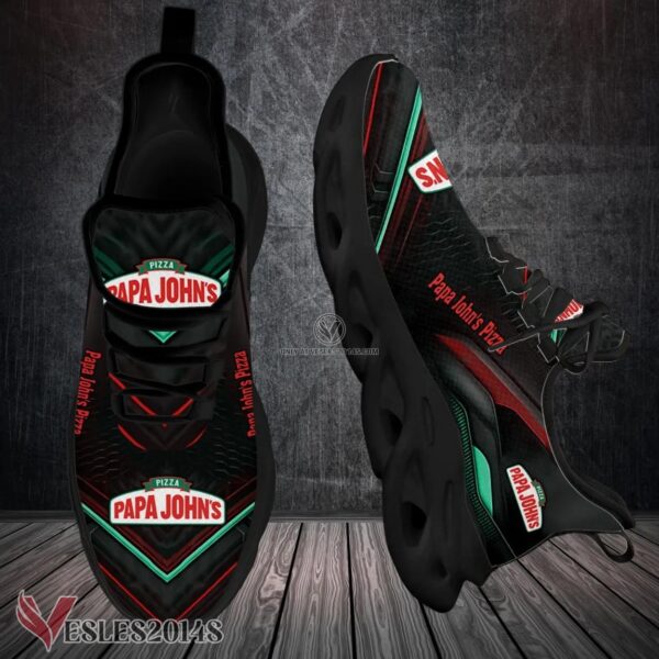 Papa John's Pizza Logo Custom Shoes Style 4, Best Running Shoes For Fans - Vesles2014S