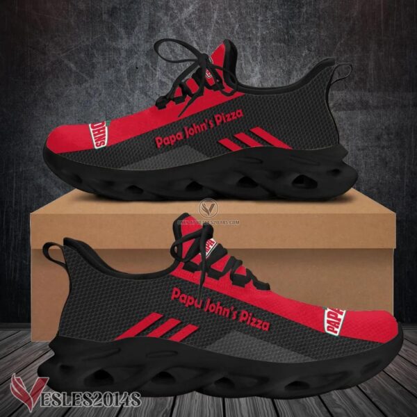 Papa John's Pizza Logo Custom Shoes Style 5, Best Running Shoes For Fans - Vesles2014S