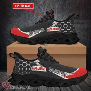 Papa John's Pizza Logo Custom Shoes Style 5, Best Running Shoes For Fans - Vesles2014S