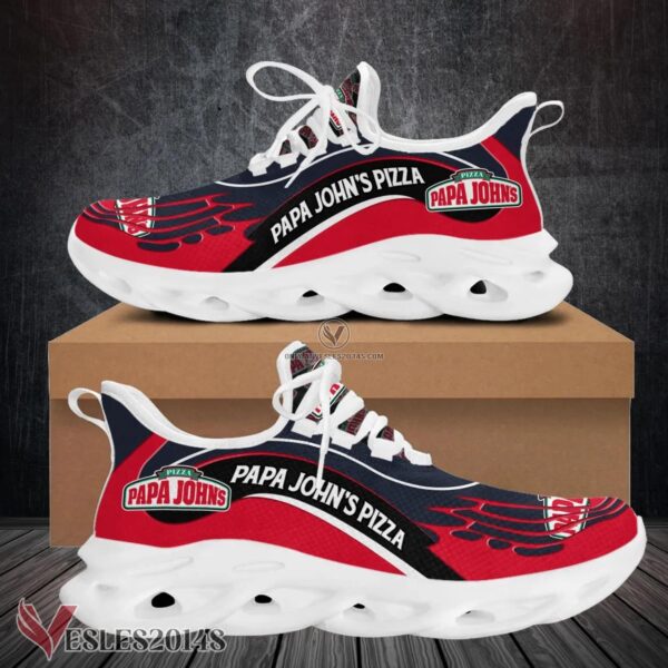 Papa John's Pizza Logo Custom Shoes Style 6, Best Running Shoes For Fans - Vesles2014S 1