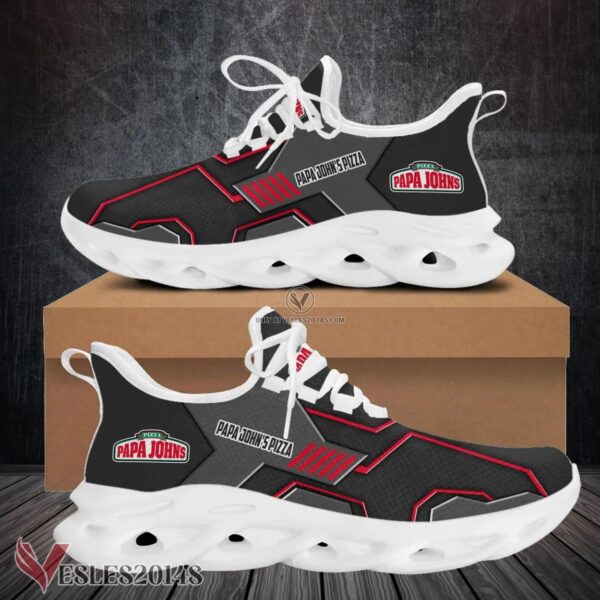 Papa John's Pizza Logo Custom Shoes Style 7, Best Running Shoes For Fans - Vesles2014S 1