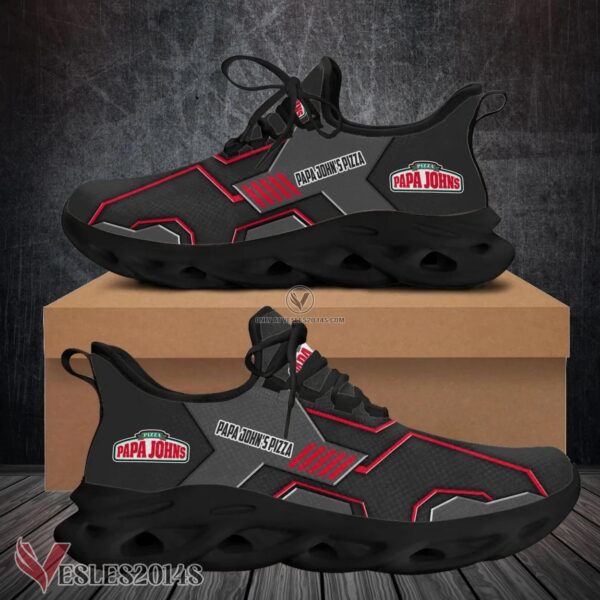 Papa John's Pizza Logo Custom Shoes Style 7, Best Running Shoes For Fans - Vesles2014S