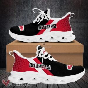 Papa John's Pizza Logo Custom Shoes Style 9, Best Running Shoes For Fans - Vesles2014S 1