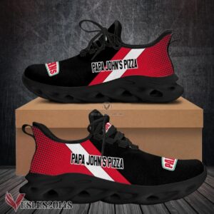 Papa John's Pizza Logo Custom Shoes Style 9, Best Running Shoes For Fans - Vesles2014S