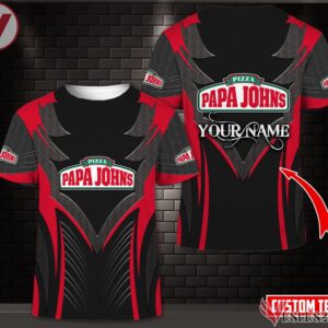 Papa John's Pizza Uniform Custom Clothes Style 1, Unique Gifts For Employee - Vesles2014s 2