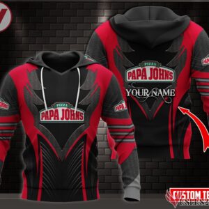 Papa John's Pizza Uniform Custom Clothes Style 1, Unique Gifts For Employee - Vesles2014s