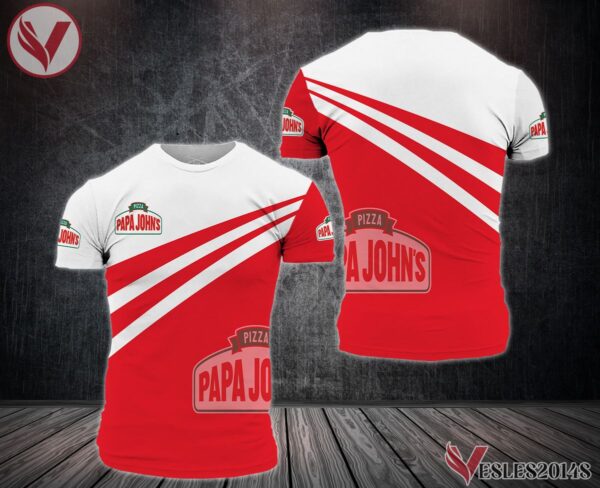 Papa John's Pizza Uniform Custom Clothes Style 3, Unique Gifts For Employee - Vesles2014s 3