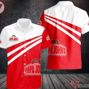 Pizza Papa Johns Logo, Custom Uniform