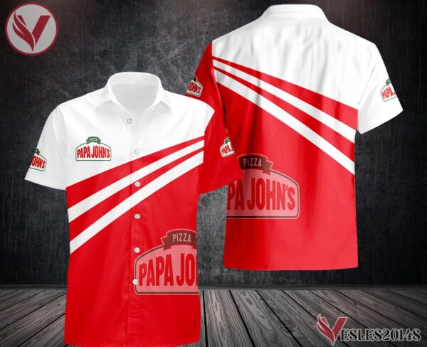 Pizza Papa Johns Logo, Custom Uniform