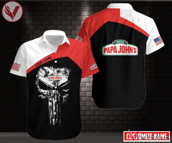 Papa John's Pizza Uniform Custom Clothes Style 36, Unique Gifts For Employee - Vesles2014s 2