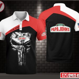 Papa John's Pizza Uniform Custom Clothes Style 36, Unique Gifts For Employee - Vesles2014s 3