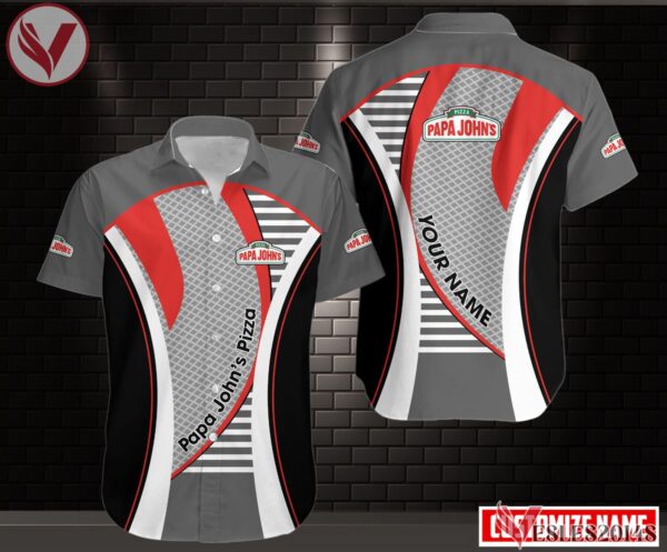 Papa John's Pizza Uniform Custom Clothes Style 37, Unique Gifts For Employee - Vesles2014s 2