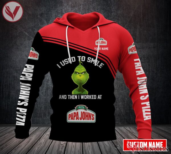 Papa John's Pizza Uniform Custom Clothes Style 41, Unique Gifts For Employee - Vesles2014s 1